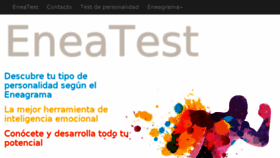 What Eneatest.com website looked like in 2018 (5 years ago)