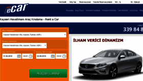 What Ecar.com.tr website looked like in 2018 (5 years ago)
