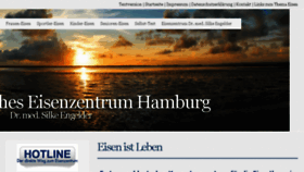 What Eisenzentrum-hamburg.de website looked like in 2018 (5 years ago)