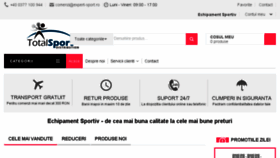 What Expert-sport.ro website looked like in 2018 (5 years ago)