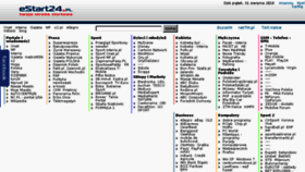 What Estart24.pl website looked like in 2018 (7 years ago)