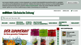 What Editionsz.de website looked like in 2018 (5 years ago)
