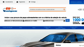 What Euautopecas.pt website looked like in 2018 (5 years ago)
