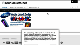What Eireunlockers.net website looked like in 2018 (5 years ago)