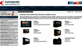 What Expandore.biz website looked like in 2018 (5 years ago)