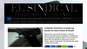 What Elsindical.com.ar website looked like in 2018 (5 years ago)