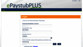 What Epaystubplus.com website looked like in 2018 (5 years ago)