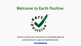 What Earthpositive.se website looked like in 2018 (5 years ago)
