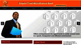 What Empiretrustmfb.com website looked like in 2018 (5 years ago)