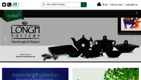 What Ecohoy.com website looked like in 2018 (6 years ago)