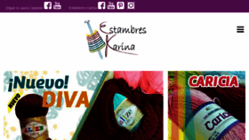 What Estambreskarina.com.mx website looked like in 2018 (5 years ago)