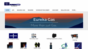 What Eurekagas.com.au website looked like in 2018 (5 years ago)