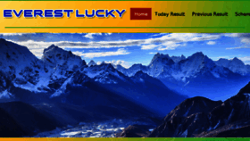 What Everestlucky.com website looked like in 2018 (5 years ago)