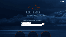 What Eyb-boats.com website looked like in 2018 (5 years ago)