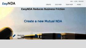 What Easynda.com website looked like in 2018 (5 years ago)