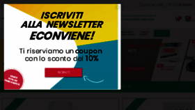 What Econviene.it website looked like in 2018 (5 years ago)