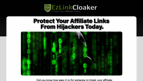 What Ezlinkcloaker.com website looked like in 2018 (5 years ago)
