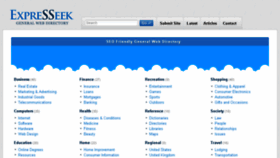 What Expresseek.com website looked like in 2018 (5 years ago)