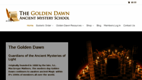 What Esotericgoldendawn.com website looked like in 2018 (5 years ago)