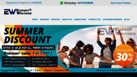 What Expertwriters.co.uk website looked like in 2018 (7 years ago)