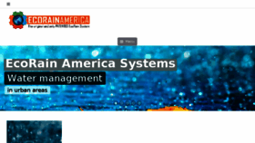 What Ecorainamerica.com website looked like in 2018 (5 years ago)