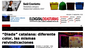 What Eldigitaldeasturias.com website looked like in 2018 (5 years ago)