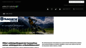 What Electrobike.fi website looked like in 2018 (5 years ago)