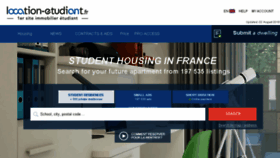 What En.location-etudiant.fr website looked like in 2018 (5 years ago)