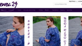 What Ewex24.pl website looked like in 2018 (5 years ago)