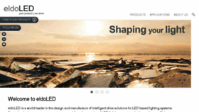What Eldoled.com website looked like in 2018 (5 years ago)
