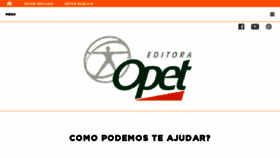 What Editoraopet.com.br website looked like in 2018 (5 years ago)