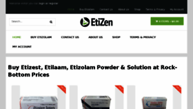 What Etizest-1.com website looked like in 2018 (5 years ago)