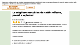 What Espressocasa.it website looked like in 2018 (5 years ago)
