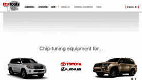 What Ecutools.eu website looked like in 2018 (6 years ago)