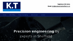 What Engineeringsheffield.co.uk website looked like in 2018 (5 years ago)
