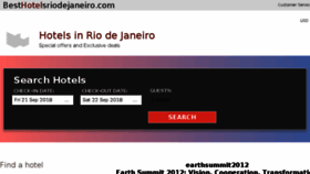 What Earthsummit2012.org website looked like in 2018 (6 years ago)