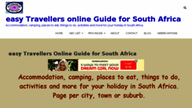 What E-tog.co.za website looked like in 2018 (5 years ago)