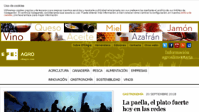 What Efeagro.com website looked like in 2018 (5 years ago)