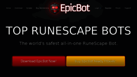 What Epicbot.com website looked like in 2018 (5 years ago)