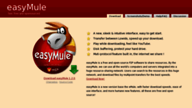 What Easymule.com website looked like in 2018 (5 years ago)