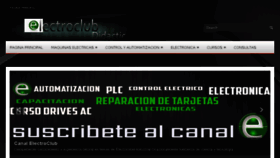 What Electroclub.com.mx website looked like in 2018 (6 years ago)