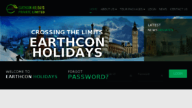 What Earthconholidays.com website looked like in 2018 (5 years ago)