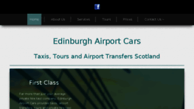 What Edinburghairportcars.co.uk website looked like in 2018 (5 years ago)