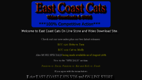 What Eastcoastcats.com website looked like in 2018 (5 years ago)
