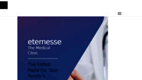 What Eternesseclinic.com website looked like in 2018 (6 years ago)