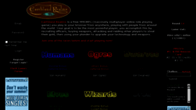 What Earthlandrealms.com website looked like in 2018 (5 years ago)