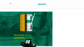 What Eposense.com website looked like in 2018 (5 years ago)