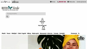 What Ecco-verde.pl website looked like in 2018 (5 years ago)