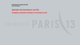 What Ent.univ-paris13.fr website looked like in 2018 (5 years ago)