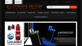 What Ecigionline.com website looked like in 2018 (5 years ago)